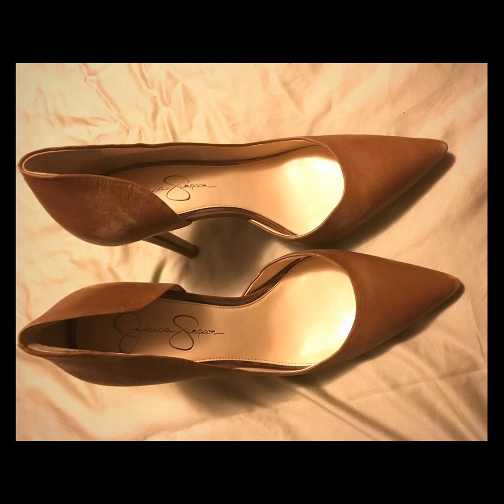 Jessica Simpson Heels- Claudette Burnt Umber