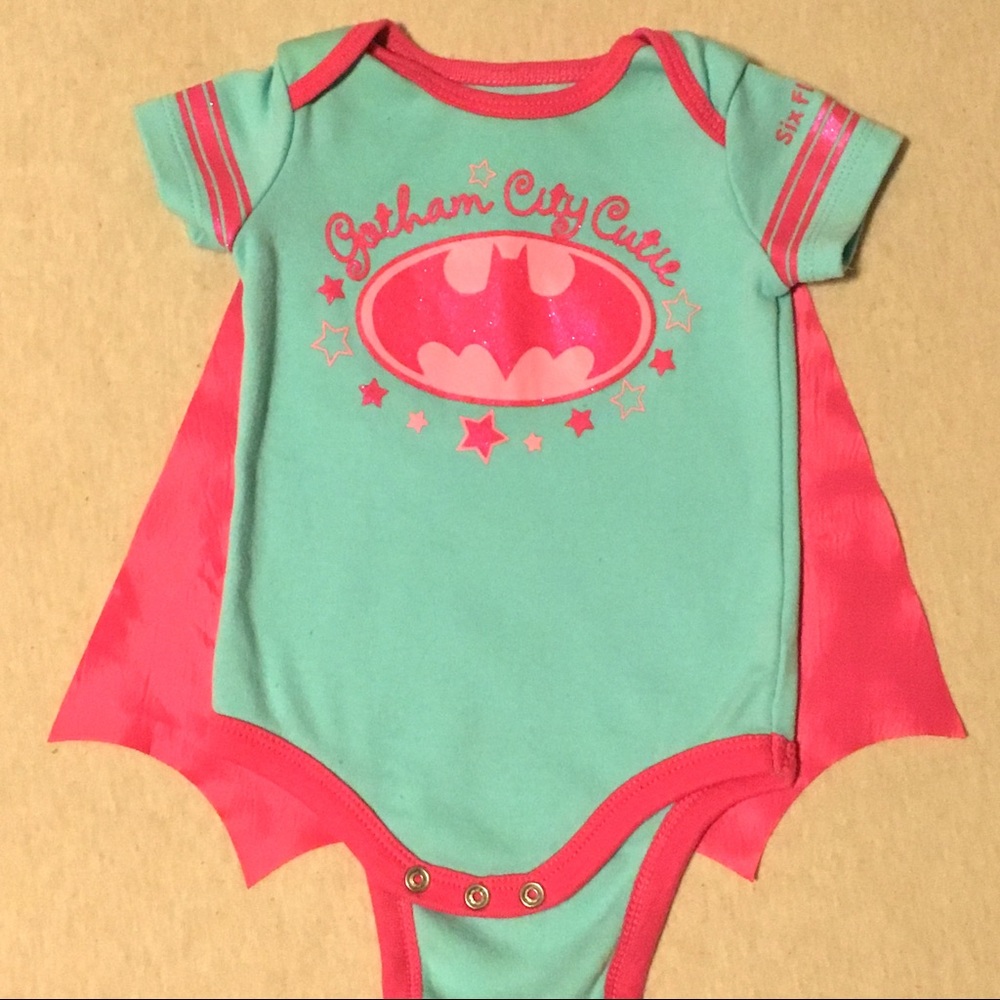 Six Flags Onesie with Cape