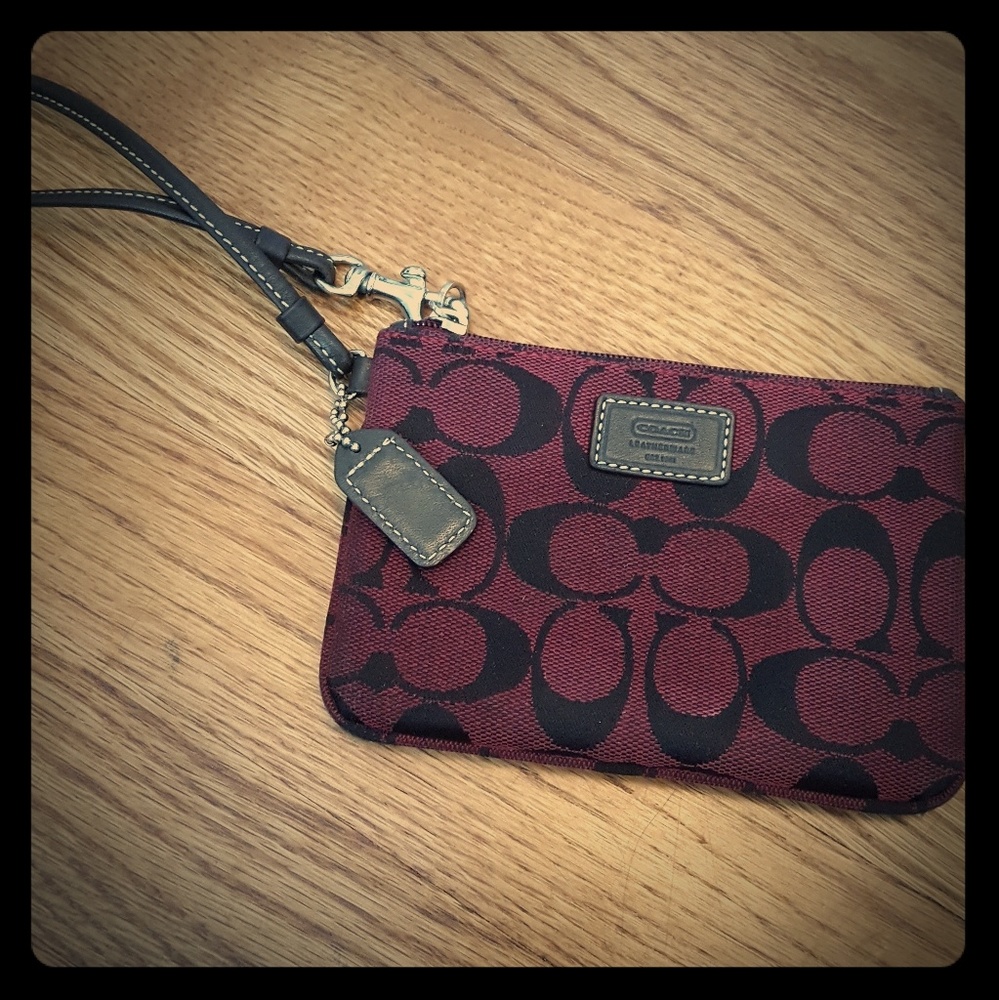 COACH wristlet