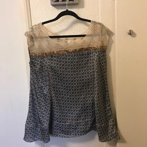 Floreat for Anthropologie Blouse