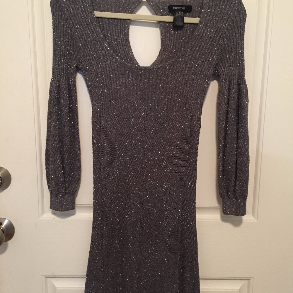Sparkly Sweater Dress