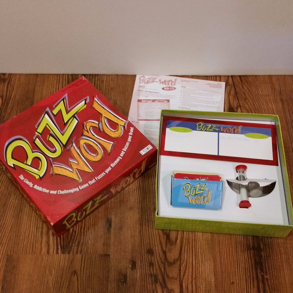 BUZZ WORD Board Game