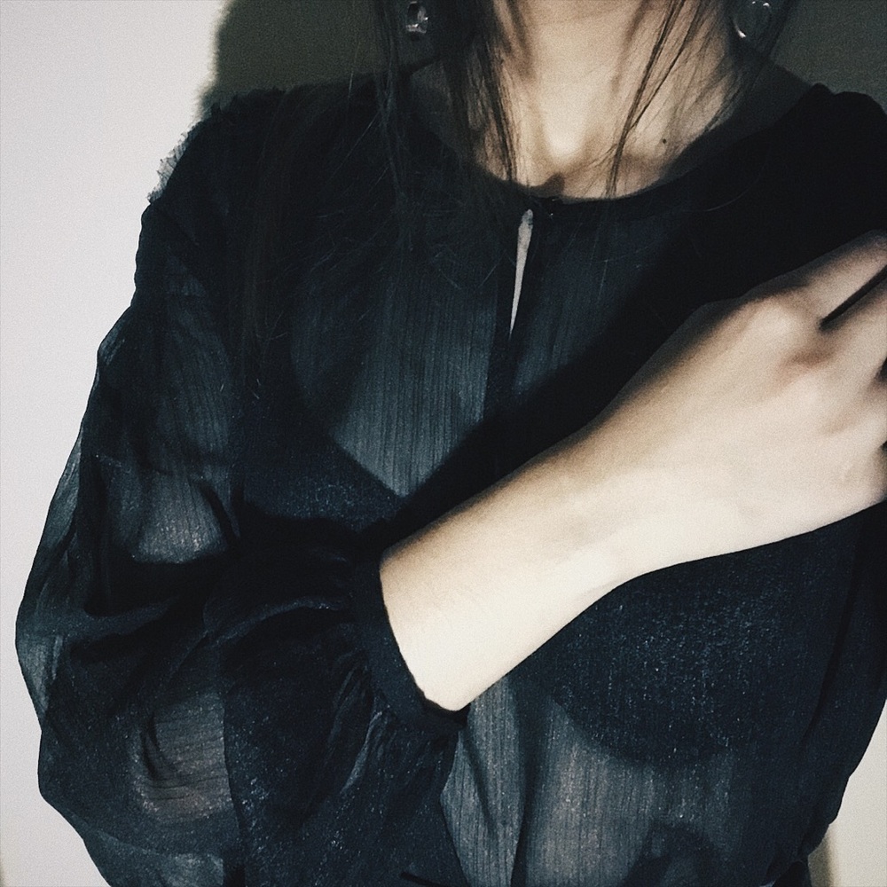 Ecoté Sheer Blouse