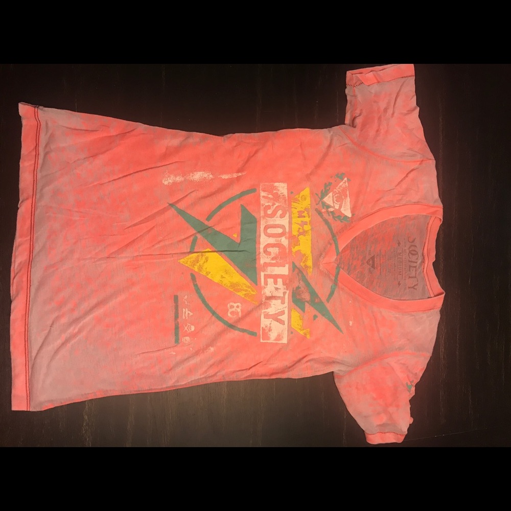 Women's society short sleeve burnout