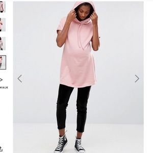 Worn once Asos maternity cotton hoodie 4