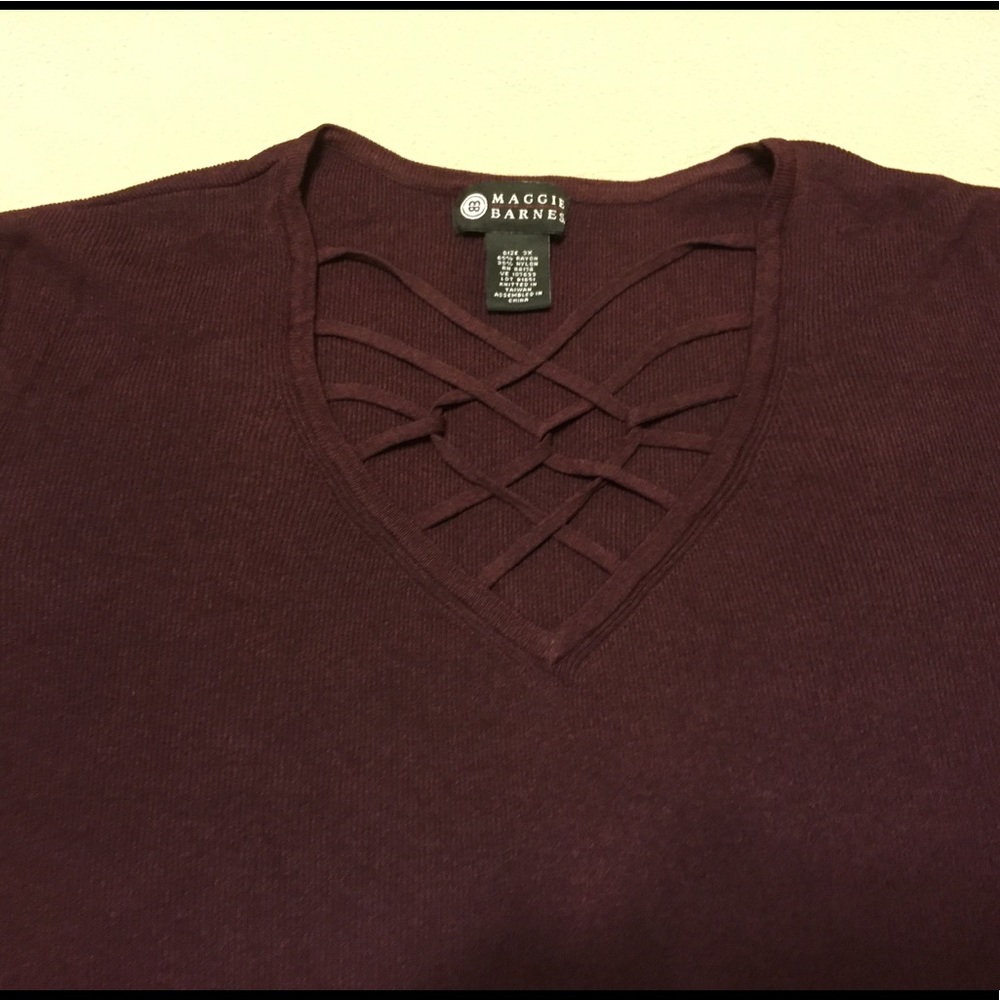 Maggie Barnes sweater