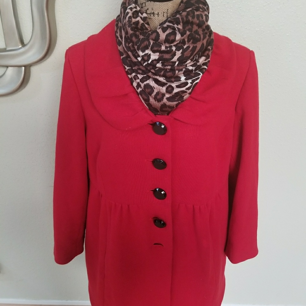 ❤Darling👠 Red Lined Topcoat