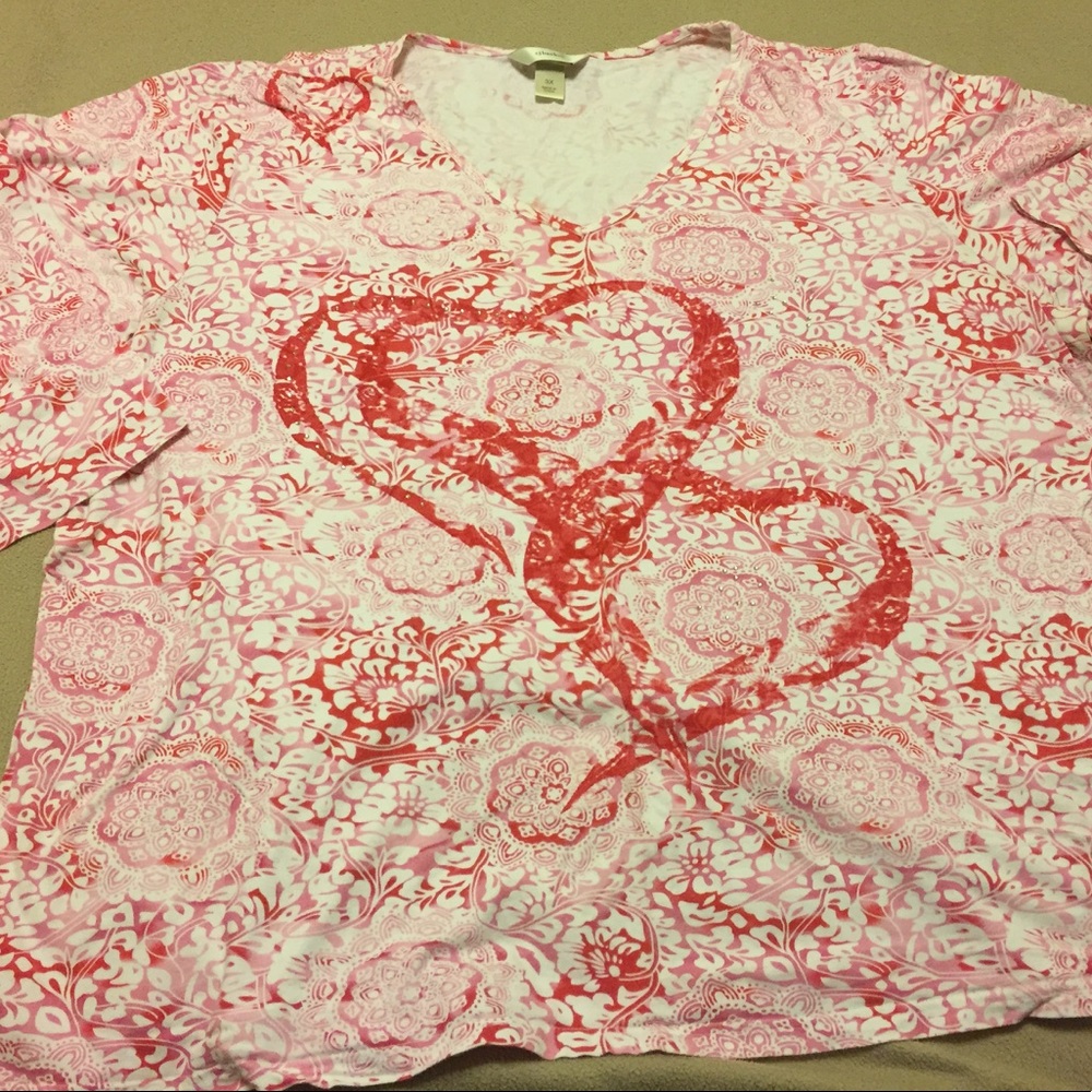 CJ Banks 3/4 length sleeve shirt