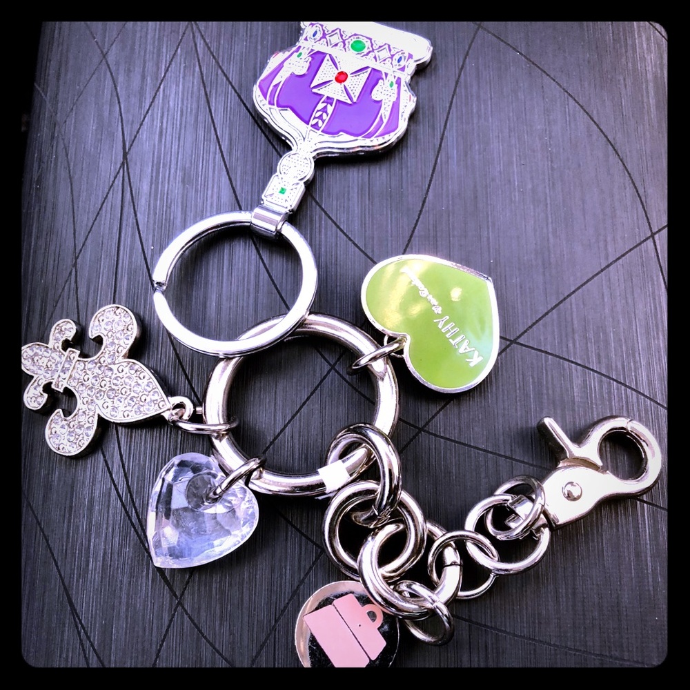 bling Kathy rhinestone keychain
