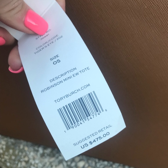 Tory Burch Robinson mini ew tote - Picture 6 of 8