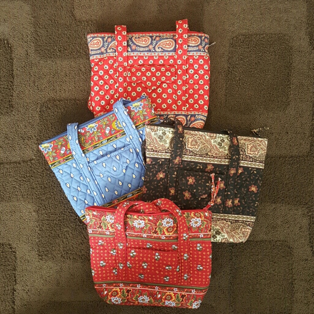 Vera Bradley Small Tote with front pocket