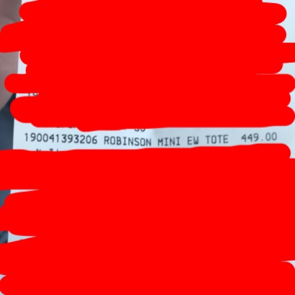 Flash sale 🎉Tory Burch mini Robinson ew tote - Picture 8 of 8