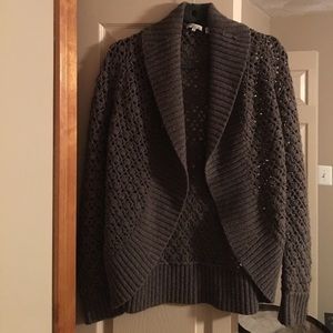 Vince cardigan sweater mocha sz M