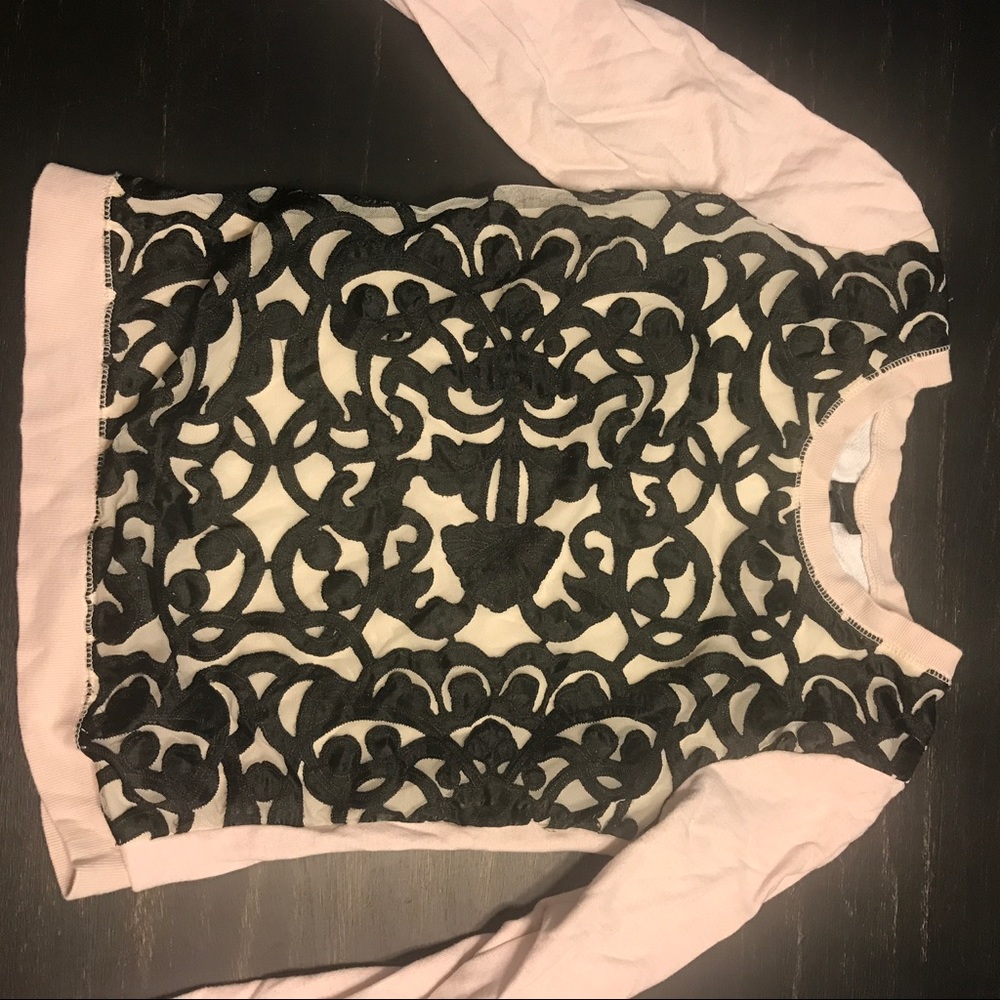 Daytrip embroidered detail sweatshirt