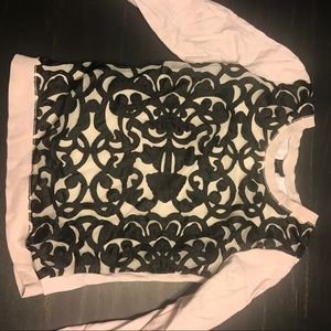 Daytrip embroidered detail sweatshirt