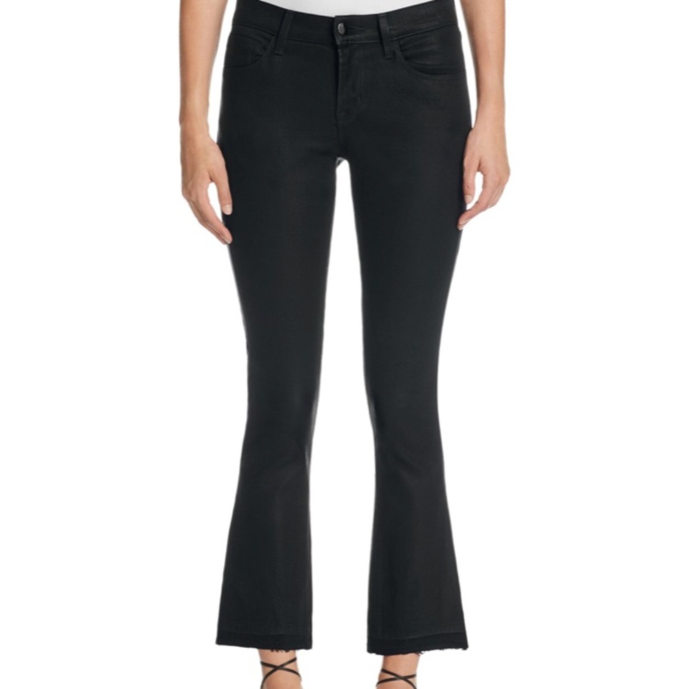 J Brand cropped flare jeans