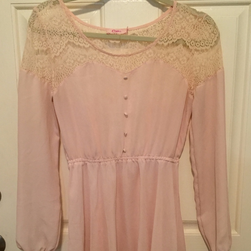 Vintage Style Pink Dress