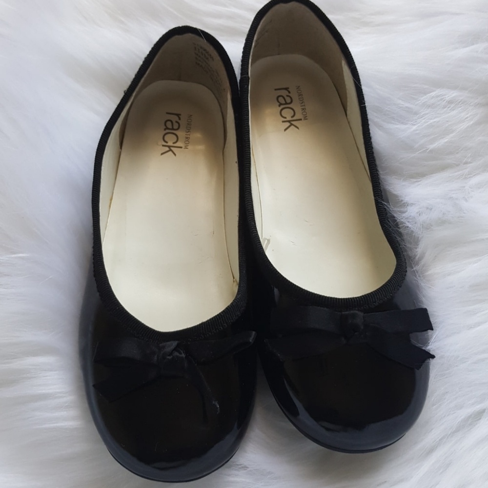 Black Ballet Flats by Nordstrom Rack size 11.5 M