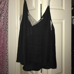 FREE PEOPLE tank top with lace detailing