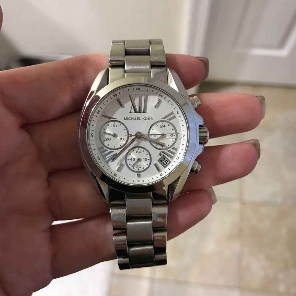 Silver Michael Kors Wristwatch