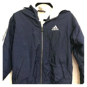 Kids fall Adidas zip jacket