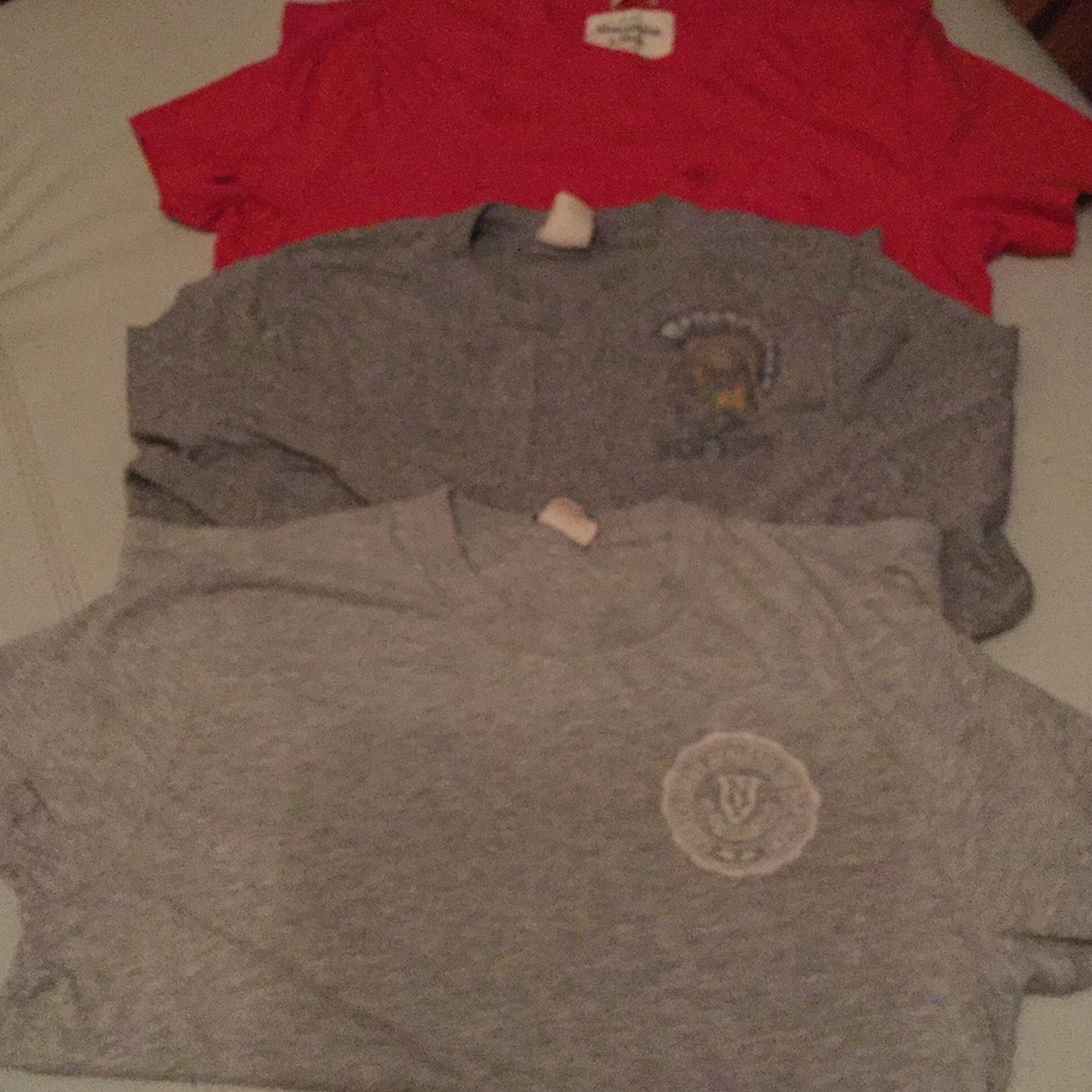 3 Men's Abercrombie & Fitch Shirts