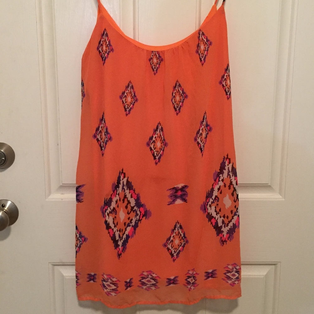 Aztec printed Dress