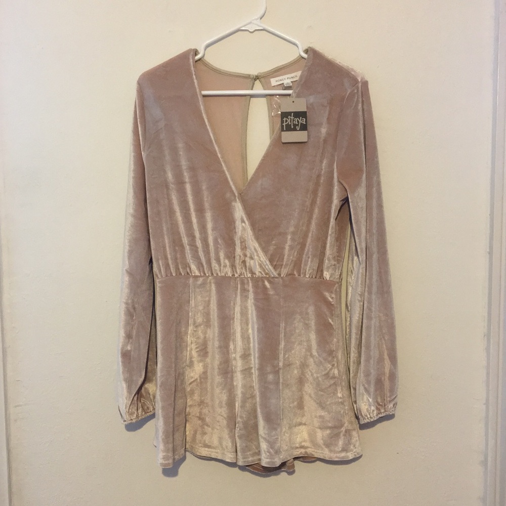 Velvet Romper
