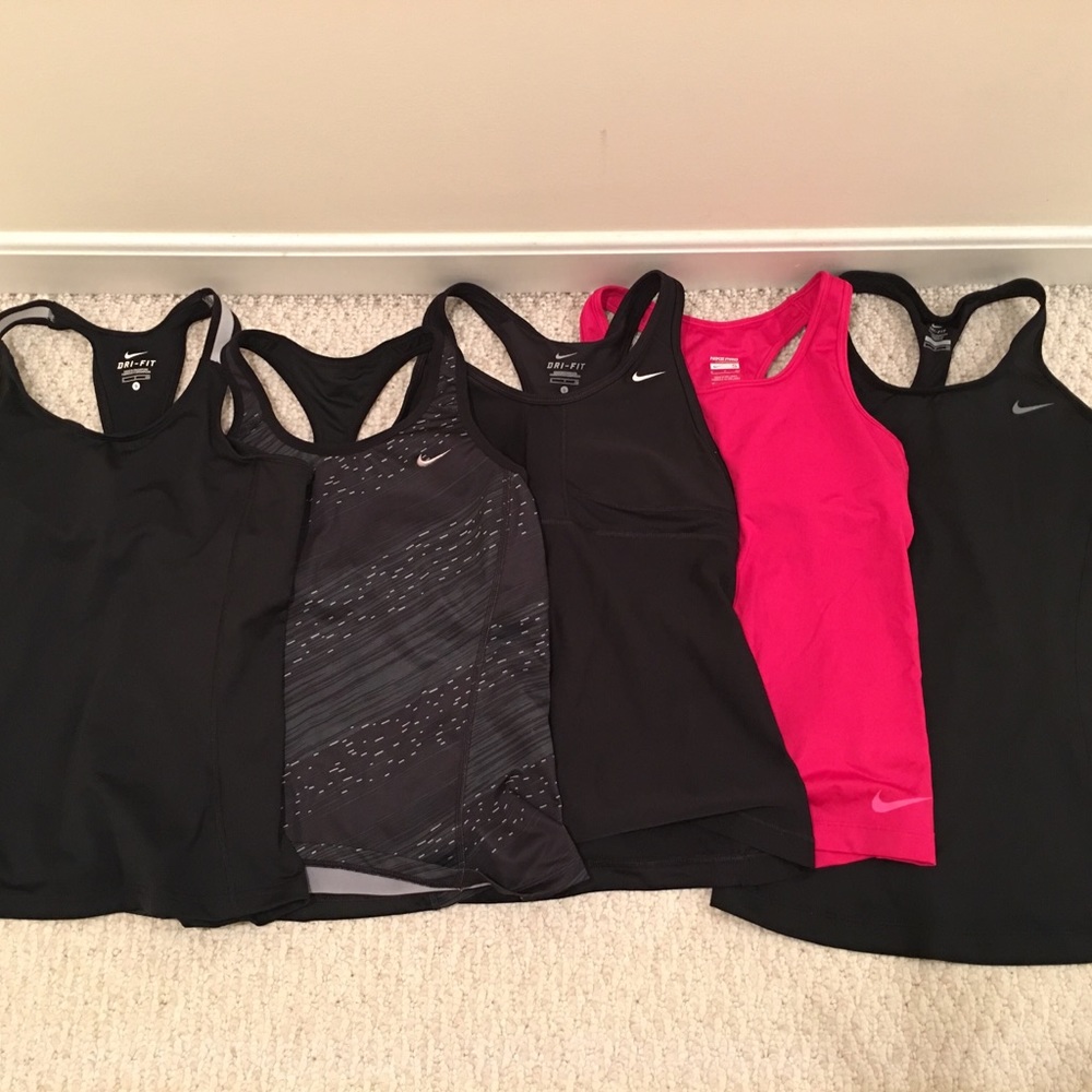 SOLD! Nike Dri-Fit tanks size small