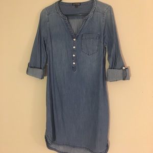 Denim dress