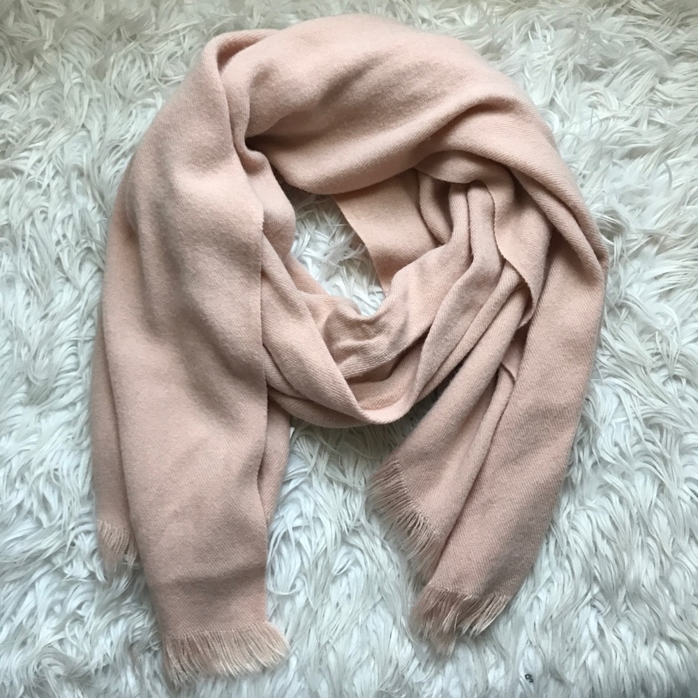 Pink scarf