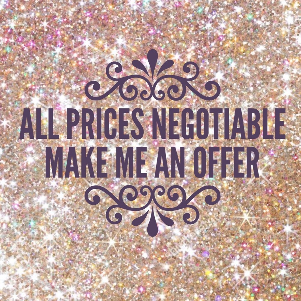 All prices negotiable 💜