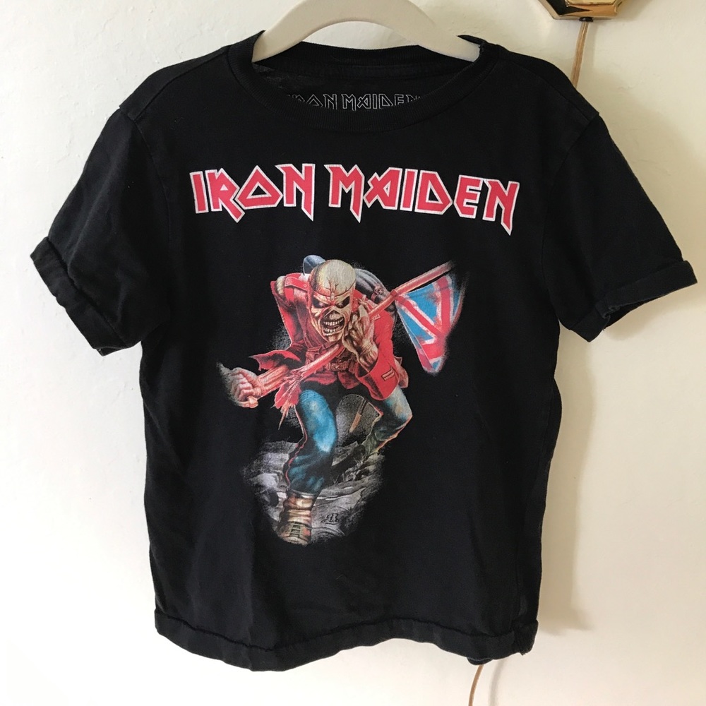 Zara boys Iron Maiden graphic tee
