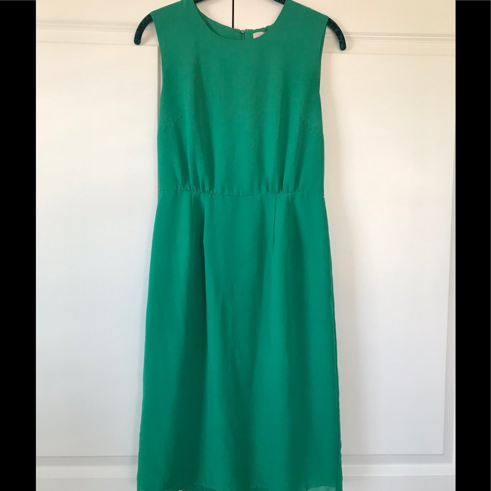 Pretty green midi dress