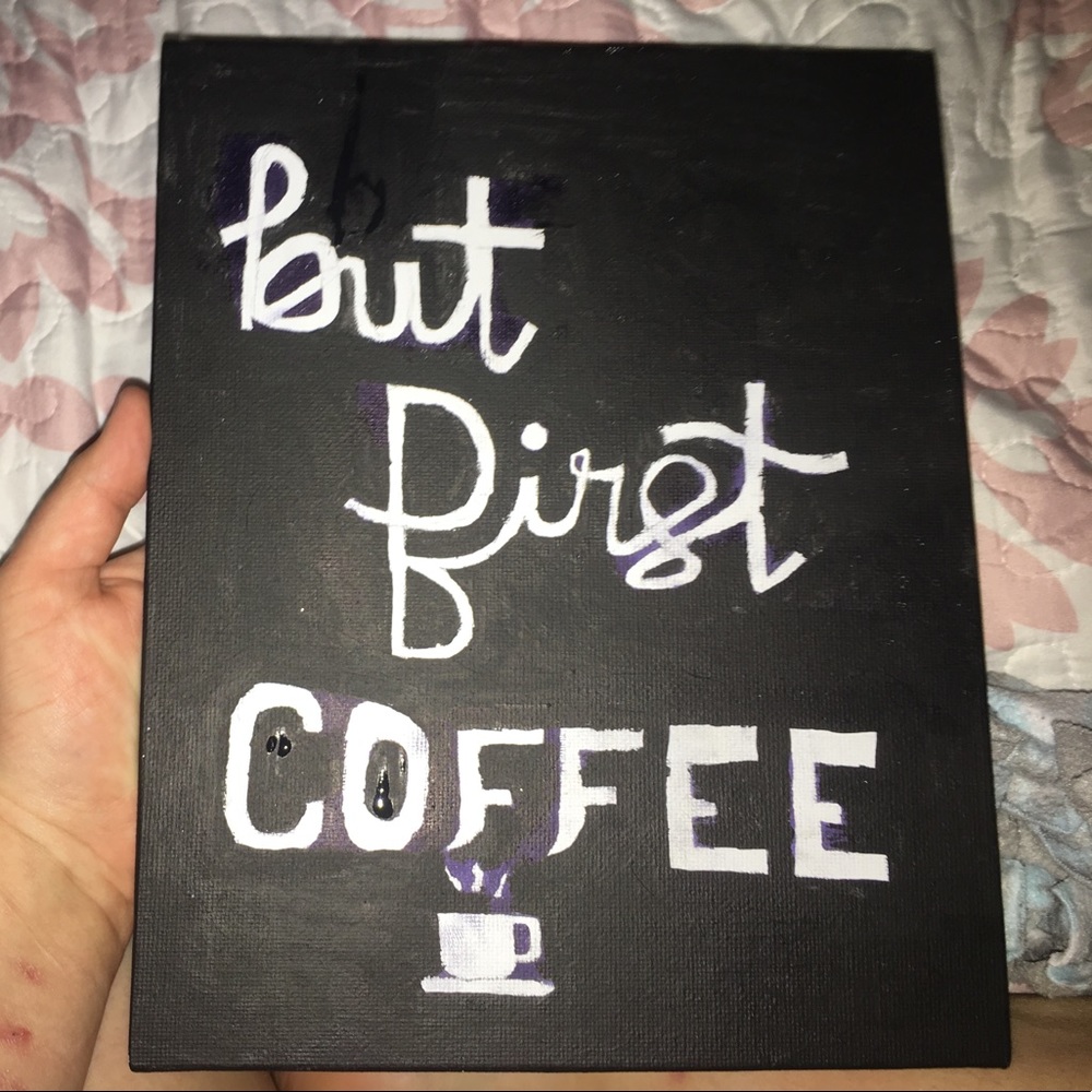 Custom hand painted sign