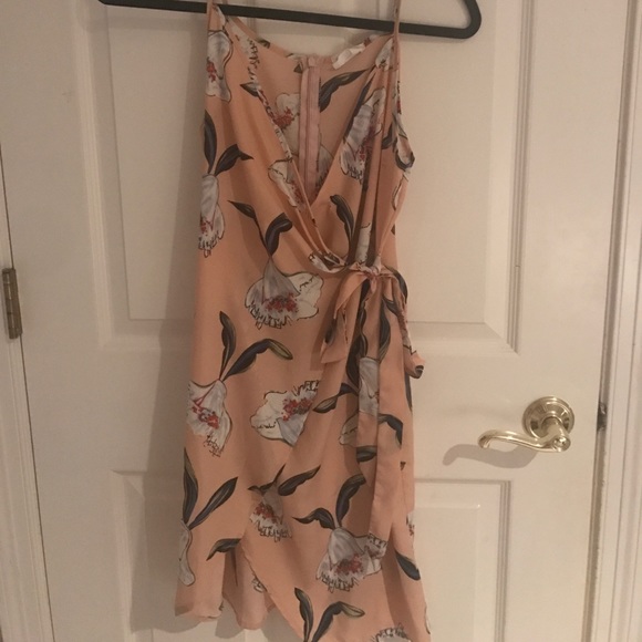 FLORAL WRAP DRESS - Picture 2 of 2