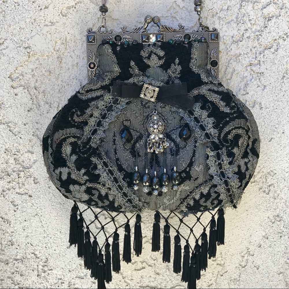 Mary Frances Beaded Jeweled purse handbag