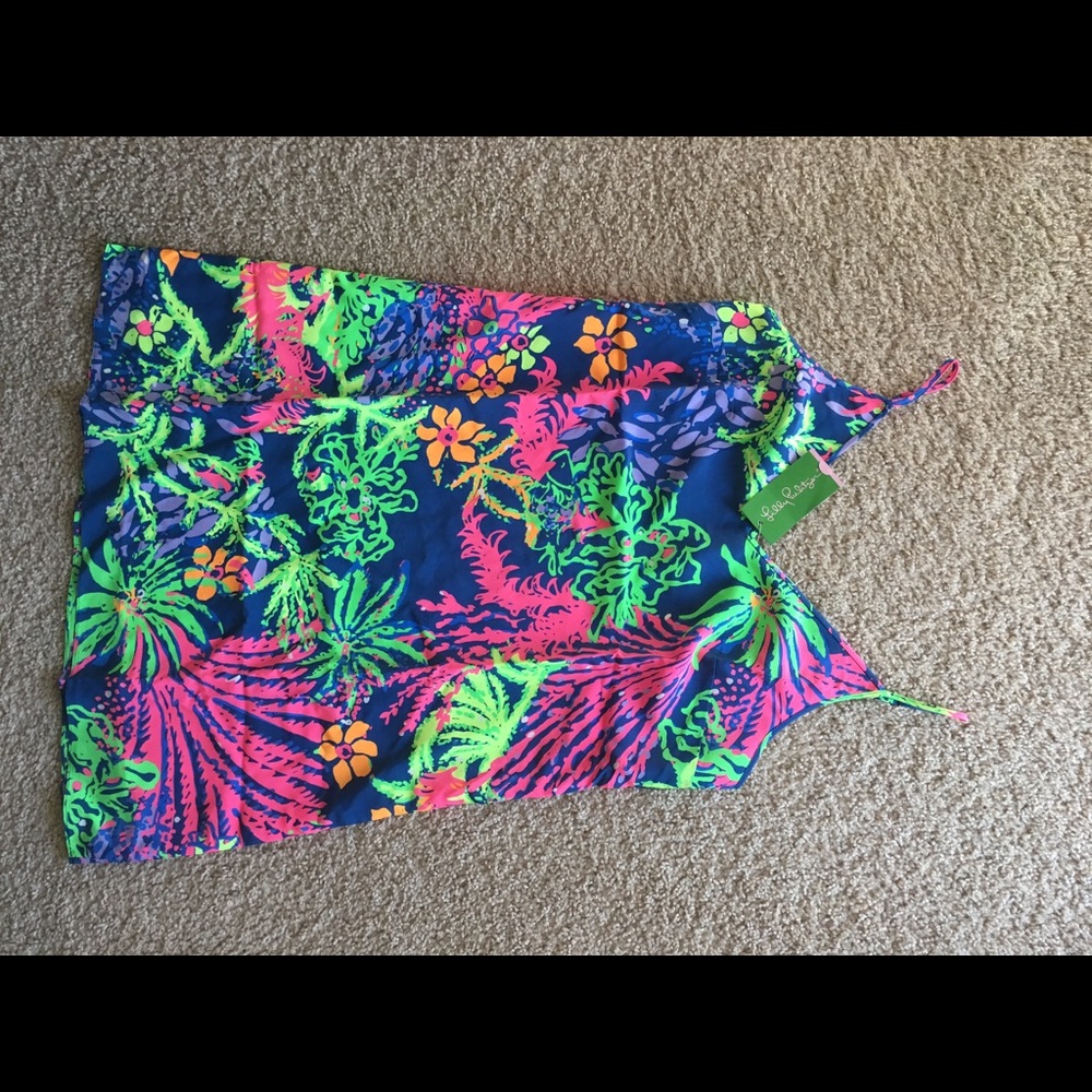 NWT Lilly Pulitzer Lela silk dress sz M