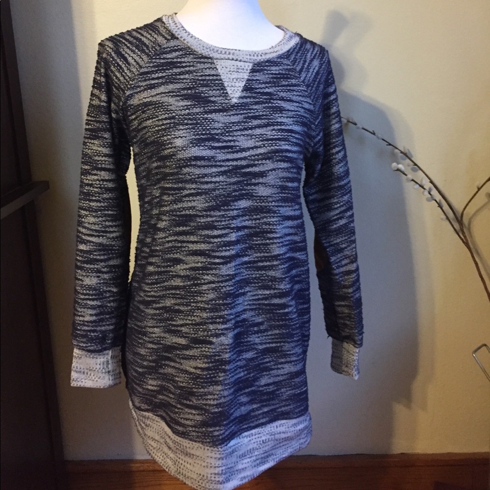 Patch Elbow sweater/tunic