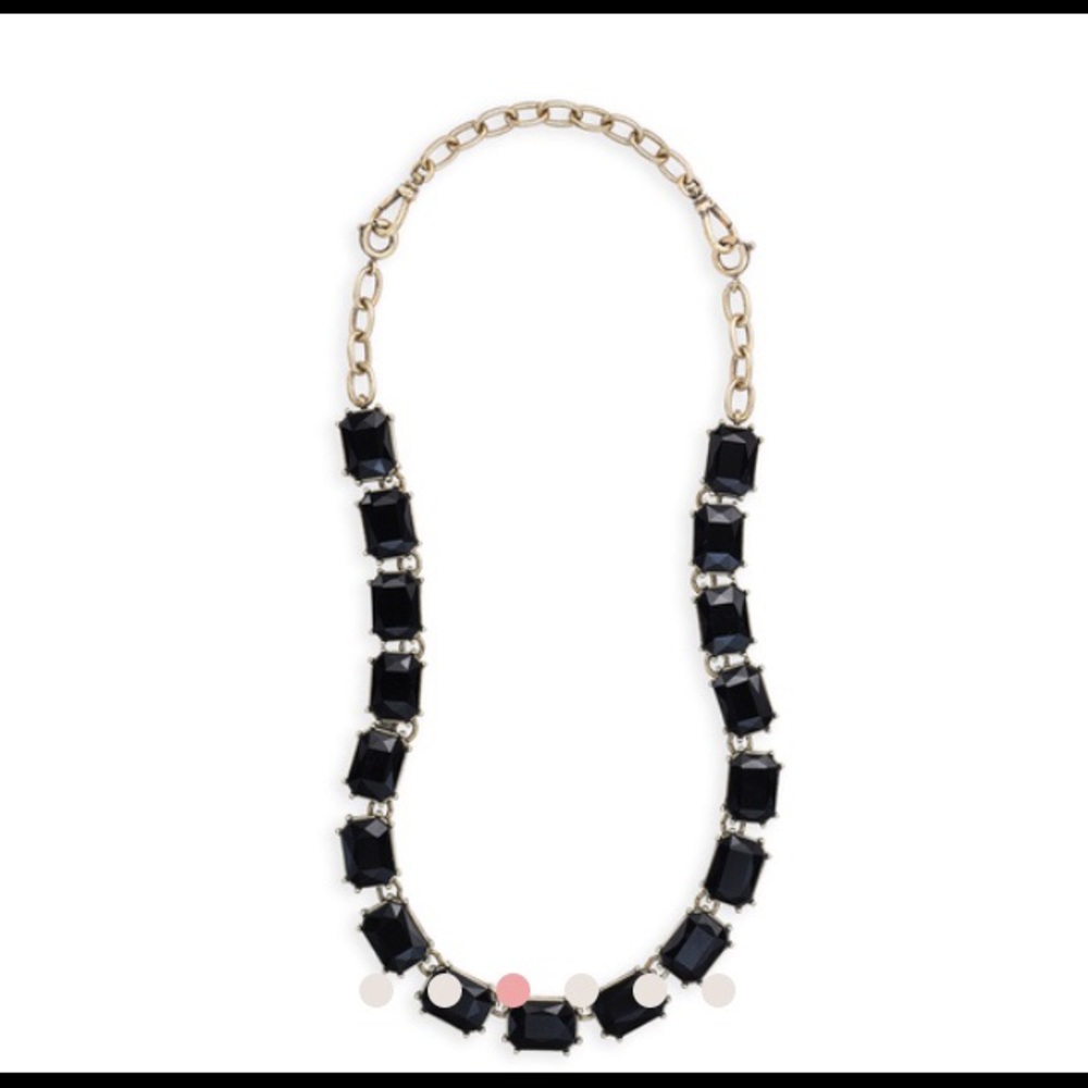Jet Octagon Convertible Necklace - Picture 3 of 3
