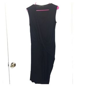 All Saints black dress size 4