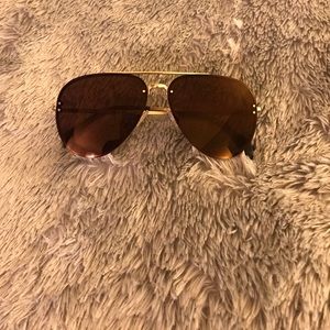 💯%Celine sunglasses Brown aviators