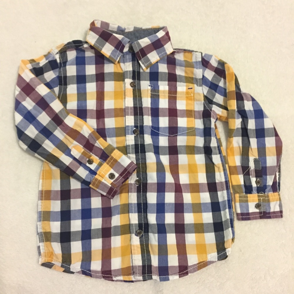 Buttoned Down Long Sleeve Gymboree Shirt