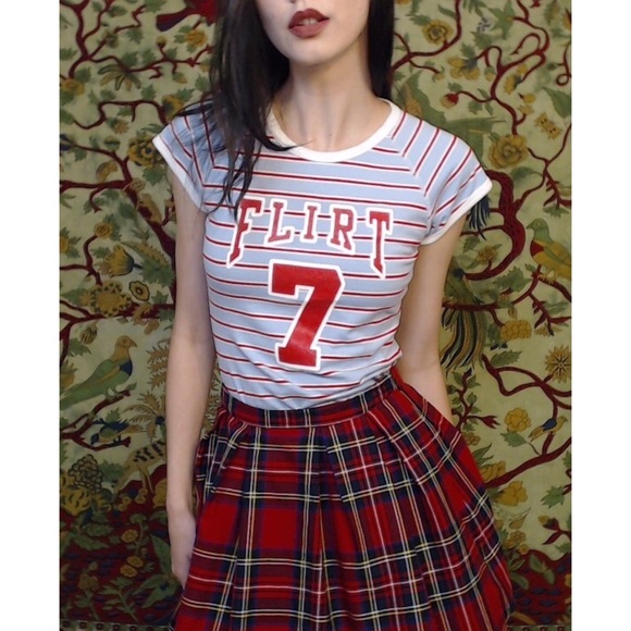 Big Flirt Tops - ✨🍒Big Flirt Striped Tee!🍒✨