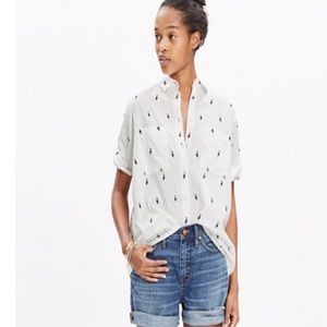 Madewell Pelican Courier Shirt