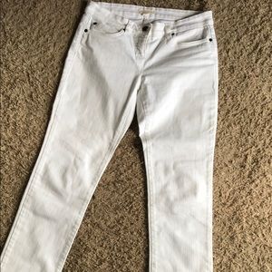 EUC Eileen Fischer white jeans