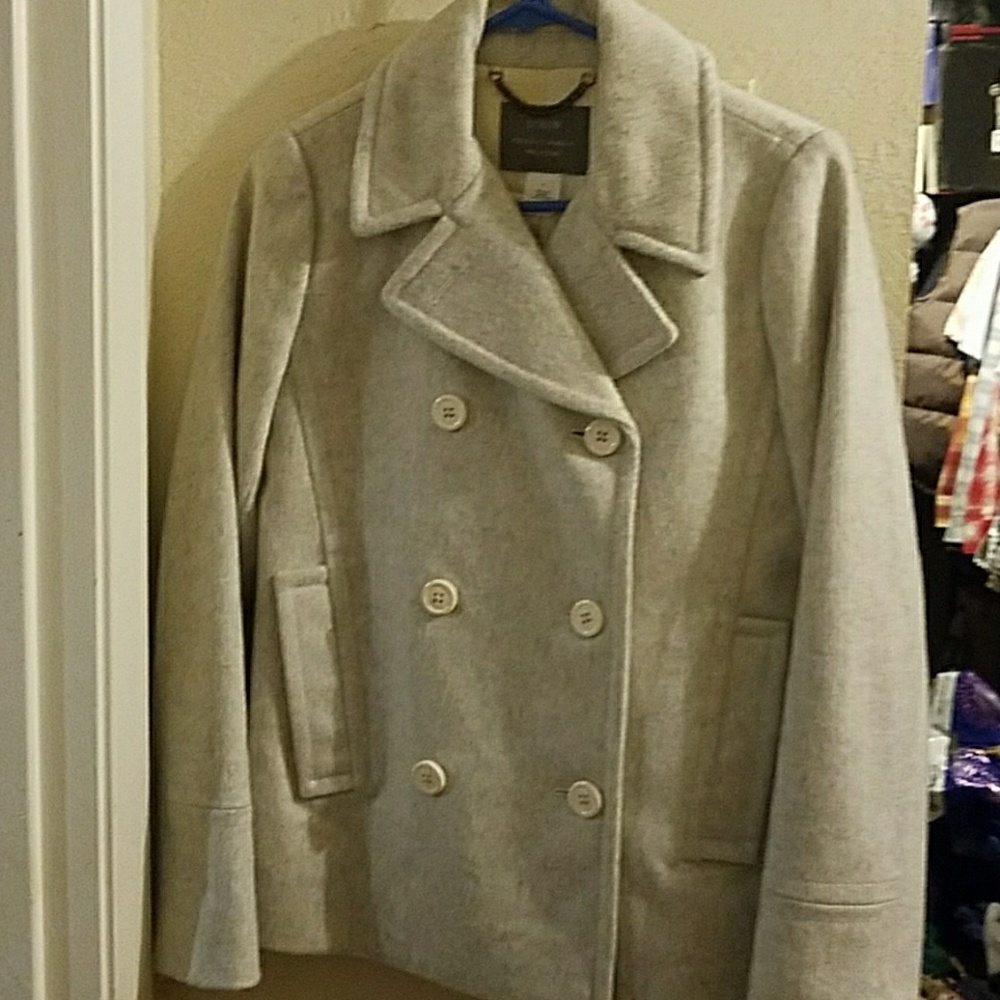 J Crew peacoat wool