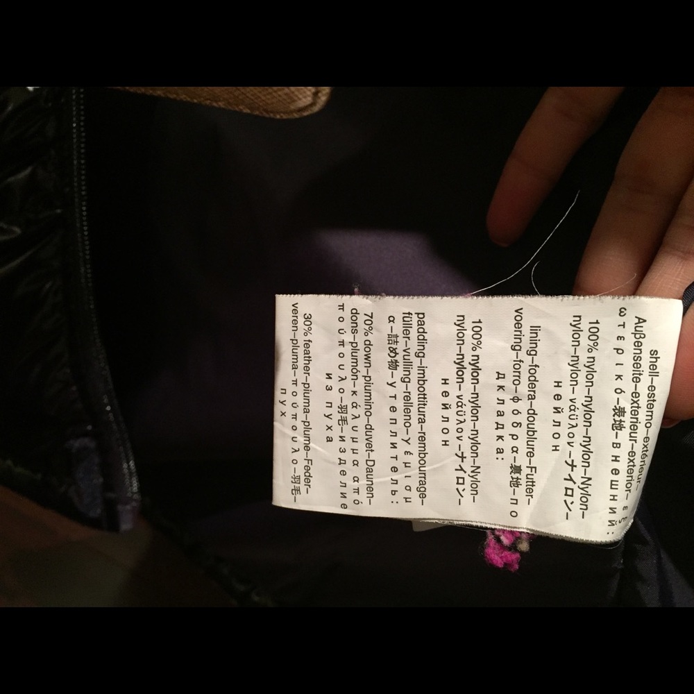 Censured Italy Down/feather vest, S - Picture 5 of 5