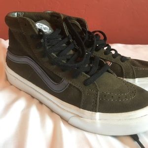 Perforated suede vans