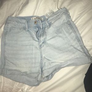 high wasted light wash